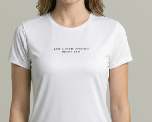 Baby Look Quer minha opinião? Melhor Não! - Branco